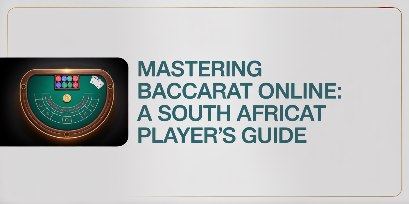 Mastering Baccarat Online: A South African Player's Guide